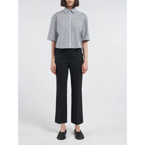 Maria McManus High Waisted Crop Trouser in Black Size 4 - Picture 1 of 7